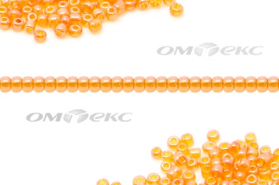 Бисер (TL) 11/0 ( упак.100 гр) цв.109В - оранжевый - купить в Димитровграде. Цена: 44.80 руб.