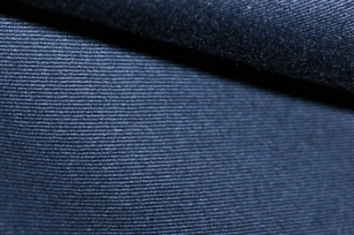Ткань костюмная 8874/3, цвет темно-синий, 100% полиэфир - купить в Димитровграде. Цена 433.60 руб.