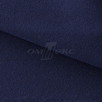 Креп стрейч Манго 19-3921, 200 гр/м2, шир.150см, цвет т.синий - купить в Димитровграде. Цена 261.53 руб.