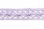 Тесьма кружевная 0621-1855, шир. 18 мм/уп. 20+/-1 м, цвет 107-фиолет - купить в Димитровграде. Цена: 466.97 руб.