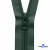Спиральная молния Т5 890, 80 см, автомат, цвет т.зелёный - купить в Димитровграде. Цена: 16.61 руб.