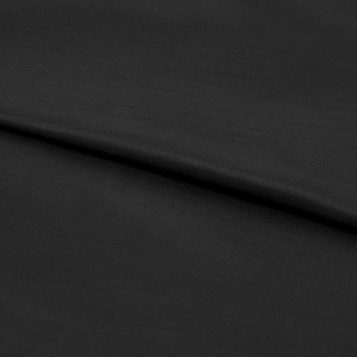 Ткань подкладочная Таффета, антист., 54 гр/м2, шир.150см, цвет чёрный - купить в Димитровграде. Цена 60.40 руб.