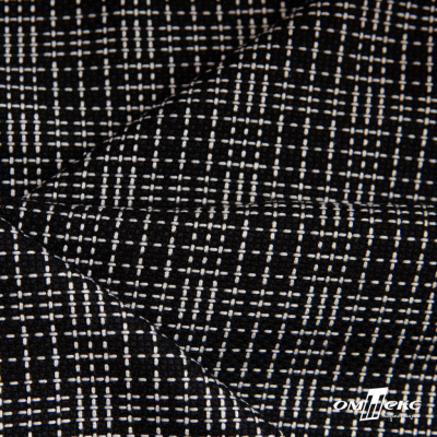 Ткань костюмная "Гарсия" 80% P, 18% R, 2% S, 335 г/м2, шир.150 см, Цвет черный - купить в Димитровграде. Цена 669.66 руб.