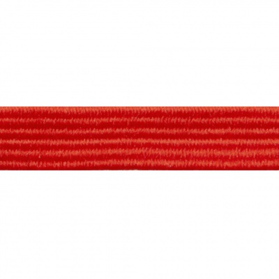 Резиновые нити с текстильным покрытием, шир. 6 мм ( упак.30 м/уп), цв.- 86-красный - купить в Димитровграде. Цена: 155.22 руб.