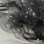 Сетка Фатин Глитер Спейс, 12 (+/-5) гр/м2, шир.150 см, 16-167/черный - купить в Димитровграде. Цена 184.03 руб.