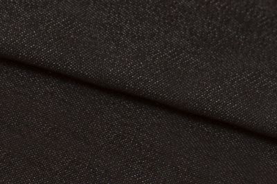 Ткань джинсовая №96, 160 гр/м2, шир.148см, цвет чёрный - купить в Димитровграде. Цена 350.42 руб.