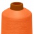 Нитки текстурированные некручёные 457, намот. 15 000 м, цвет оранжевый - купить в Димитровграде. Цена: 204.10 руб.