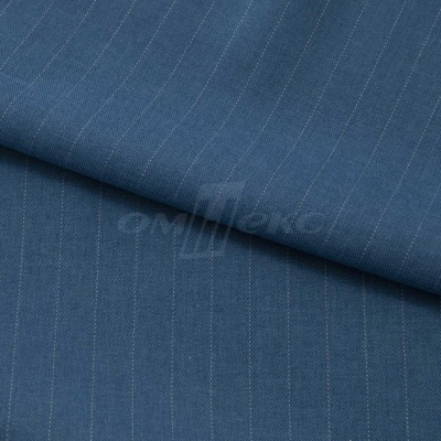 Костюмная ткань "Жаклин", 188 гр/м2, шир. 150 см, цвет серо-голубой - купить в Димитровграде. Цена 426.49 руб.