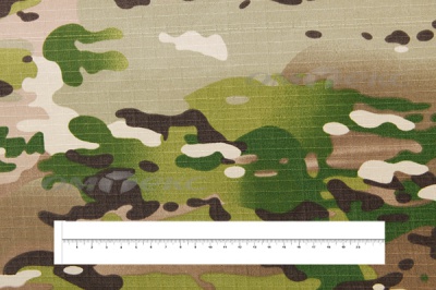 Ткань смесовая рип-стоп камуфляж C#201313, 210 гр/м2, шир.150см - купить в Димитровграде. Цена 244.99 руб.