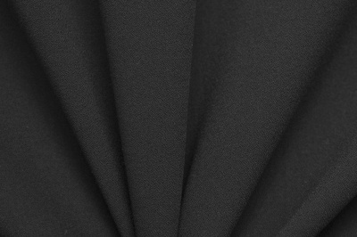 Костюмная ткань с вискозой "Бриджит", 210 гр/м2, шир.150см, цвет чёрный - купить в Димитровграде. Цена 570.73 руб.