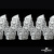 Резинка бельевая ажурная #123-19, шир.11 мм, цв.белый - купить в Димитровграде. Цена: 6.32 руб.
