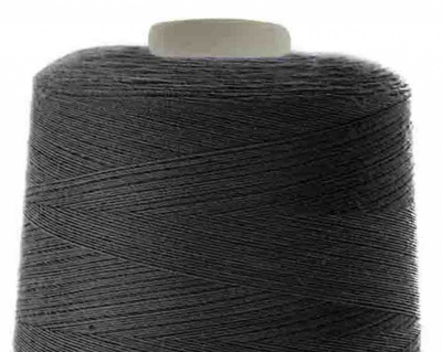 Швейные нитки (армированные) 28S/2, нам. 2 500 м, цвет чёрный - купить в Димитровграде. Цена: 139.91 руб.