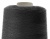 Швейные нитки (армированные) 28S/2, нам. 2 500 м, цвет чёрный - купить в Димитровграде. Цена: 139.91 руб.