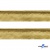 Кант атласный 136, шир. 12 мм (в упак. 65,8 м), цвет золото - купить в Димитровграде. Цена: 433.08 руб.